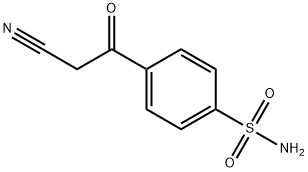 Benzenesulfonamide, 4-(2-cyanoacetyl)- Structure