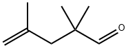 4-Pentenal, 2,2,4-trimethyl- Structure