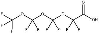 3,5,7-Trioxanonafluorooctanoic acid 结构式