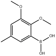 (2,3-ジメトキシ-5-メチルフェニル)ボロン酸 化学構造式