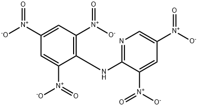 3,5-二硝基-2-苦胺基吡啶 结构式