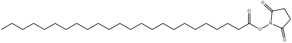 1-[(1-Oxotetracosyl)oxy]-2,5-pyrrolidinedione Struktur