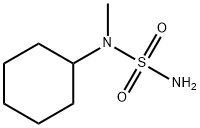 Sulfamide, N-cyclohexyl-N-methyl- Structure