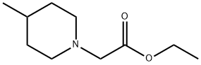 1-Piperidineacetic acid, 4-methyl-, ethyl ester Structure