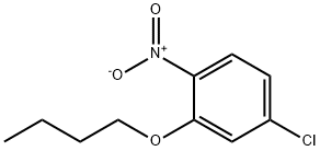 Benzene, 2-butoxy-4-chloro-1-nitro- 结构式