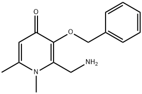 401792-02-7 4(1H)-Pyridinone, 2-(aminomethyl)-1,6-dimethyl-3-(phenylmethoxy)-