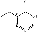 Butanoic acid, 2-azido-3-methyl-, (2S)- Structure