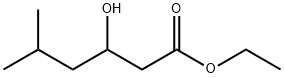 3-ヒドロキシ-5-メチルヘキサン酸エチル 化学構造式