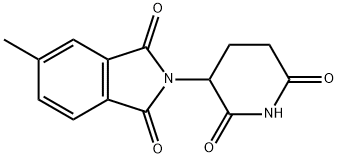 化合物THALIDOMIDE-5-METHYL, 40313-92-6, 结构式