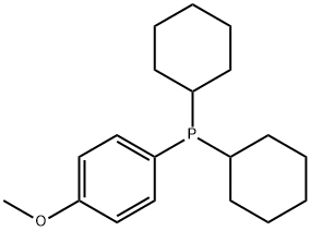 dicyclohexyl-(4-methoxyphenyl)phosphine Structure