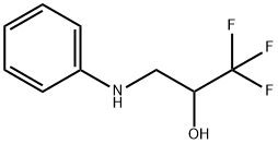 2-Propanol, 1,1,1-trifluoro-3-(phenylamino)- 结构式