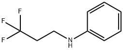 N-(3,3,3-三氟丙基)苯胺 结构式
