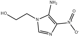 2-(5-氨基-4-硝基-1H-咪唑-1-基)乙烷-1-醇 结构式