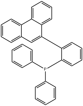 Phosphine, [2-(9-phenanthrenyl)phenyl]diphenyl- 结构式