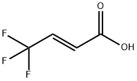 4,4,4-三氟丁烯酸, 406-94-0, 结构式