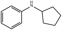 N-环戊基苯胺, 40649-26-1, 结构式