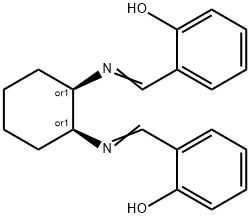 Phenol, 2,2'-[(1R,2S)-1,2-cyclohexanediylbis(nitrilomethylidyne)]bis-, rel-,41013-27-8,结构式