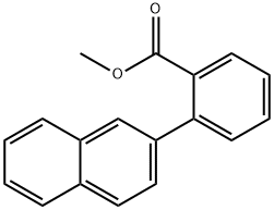 Benzoic acid, 2-(2-naphthalenyl)-, methyl ester,41755-70-8,结构式