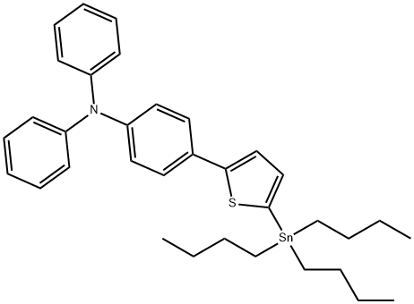 417703-90-3 N、N-二苯基-4-(5-(三丁基锡基)噻吩-2-基)苯胺