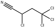 2,4,4,4-Tetrachlorobutanenitrile 化学構造式