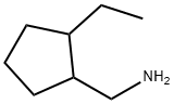 (2-ethylcyclopentyl)methanamine Structure