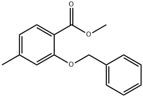 methyl 2-(benzyloxy)-4-methylbenzoate Structure