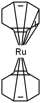 (1,5-环辛二烯)(1,3,5-环辛三烯)钌, 42516-72-3, 结构式