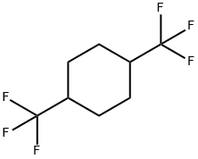 1,4-双(三氟甲基)环己烷 (顺反混合物),433-18-1,结构式