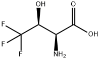 2-氨基-4,4,4-三氟-3-羟基丁酸,434-38-8,结构式