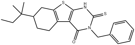 3苄基2巯基7叔戊基5678四氢苯并45噻吩并23d嘧啶43h酮