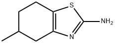 5-甲基-4,5,6,7-四氢苯并噻唑-2-胺,438252-16-5,结构式