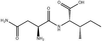 L-Isoleucine, L-asparaginyl- Structure