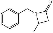 2-Azetidinone, 4-methyl-1-(phenylmethyl)- Structure