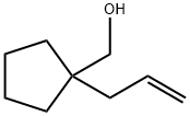 [1-(prop-2-en-1-yl)cyclopentyl]methanol 化学構造式