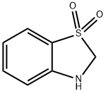 Benzothiazole, 2,3-dihydro-, 1,1-dioxide Struktur