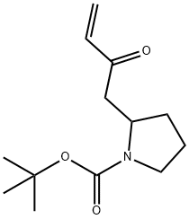 1-Pyrrolidinecarboxylic acid, 2-(2-oxo-3-buten-1-yl)-, 1,1-dimethylethyl ester