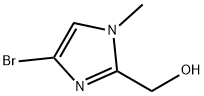 (4-溴-1-甲基-1H-咪唑-2-基)甲醇,445303-73-1,结构式