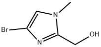 1H-Imidazole-2-methanol, 4-bromo-1-methyl- Struktur