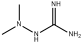 Hydrazinecarboximidamide, 2,2-dimethyl- Structure