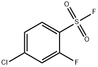 Benzenesulfonyl fluoride, 4-chloro-2-fluoro- Structure