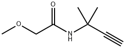 {N}-(1,1-dimethylprop-2-yn-1-yl)-2-methoxyacetamide Structure