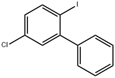 1,1'-Biphenyl, 5-chloro-2-iodo- Structure