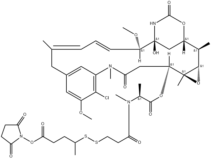 DM1-SPP,452072-20-7,结构式