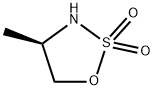 (R)-4-甲基-1,2,3-氧杂噻唑烷2,2-二氧化物 结构式