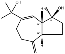 4β,12-dihydroxyguaian-6,10-diene, 461644-90-6, 结构式