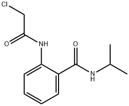 2-(2-氯乙酰胺)-N-(丙-2-基)苯甲酰胺, 461649-73-0, 结构式