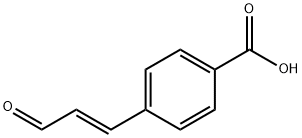 (E)-4-(3-氧代-1-烯-1-基)苯甲酸,463961-90-2,结构式