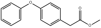 Benzeneacetic acid, 4-phenoxy-, methyl ester Structure