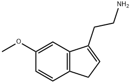 1H-Indene-3-ethanamine, 5-methoxy- Struktur