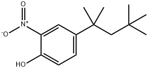 对特辛基邻硝基苯酚 结构式